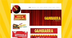 Desktop Screenshot of gambiarraafesta.com.br
